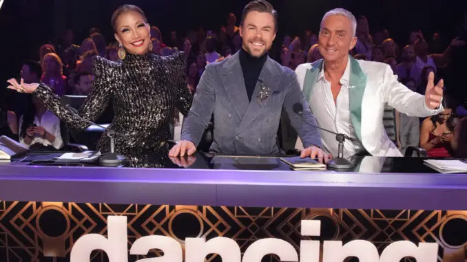 Dancing with the Stars 32 - CARRIE ANN INABA, DEREK HOUGH, BRUNO TONIOLI