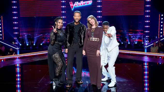 The Voice 24 - Azán, John Legend, Lila Forde, Mac Royals