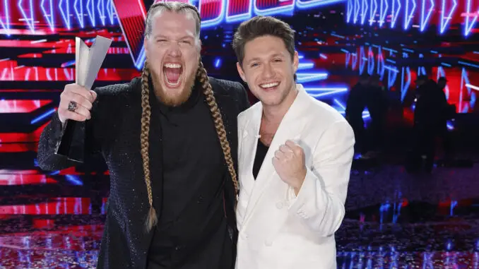 The Voice 24 Finale - Huntley, Niall Horan