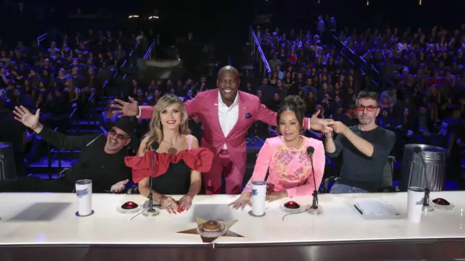 America's Got Talent: Fantasy League - Howie Mandel, Heidi Klum, Terry Crews, Mel B, Simon Cowell