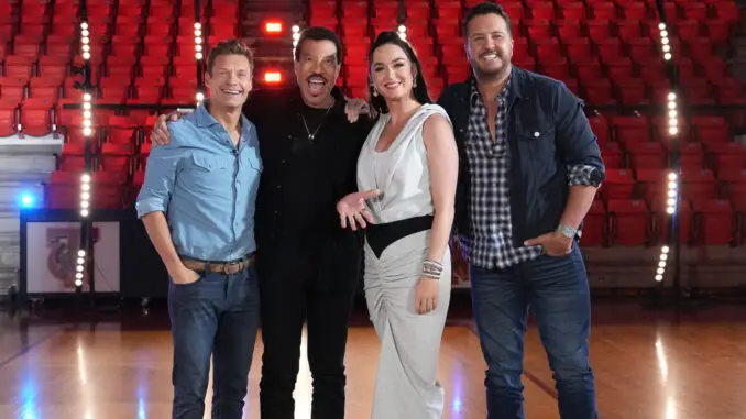 American Idol 2024 - RYAN SEACREST, LIONEL RICHIE, KATY PERRY, LUKE BRYAN