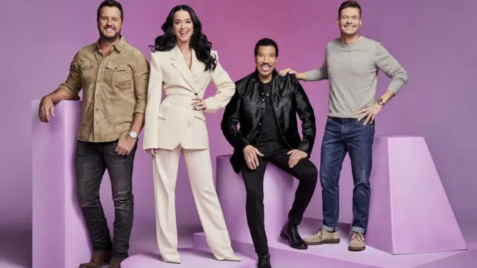 American Idol 2024 - LUKE BRYAN, KATY PERRY, LIONEL RICHIE, RYAN SEACREST