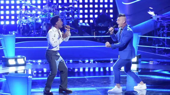 The Voice 25 - Nathan Chester, Bryan Olesen