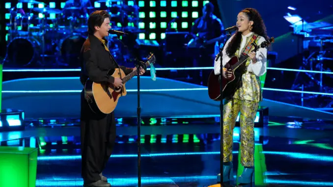 The Voice 25 - Kyle Schuesler, Madison Curbelo