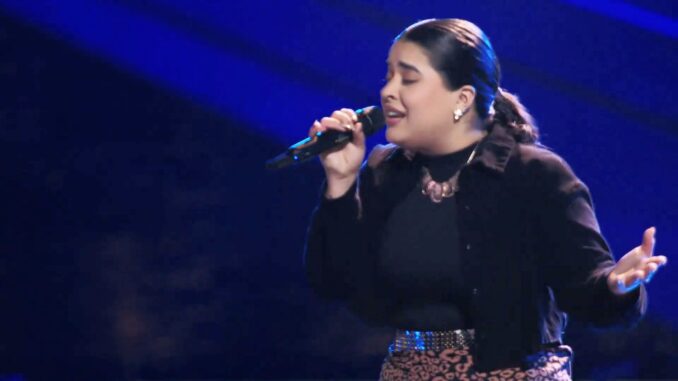 The Voice 25 Blind Audition - Mafe