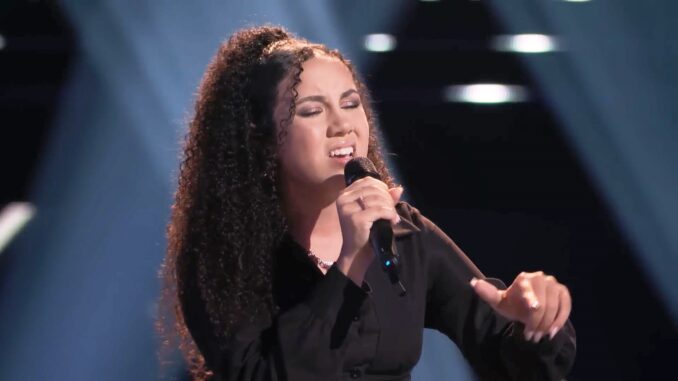 The Voice 25 - Serenity Arce Blind Audition
