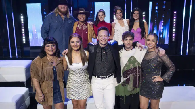 American Idol 2024 - WILL MOSELEY, TRISTON HARPER, ABI CARTER, MCKENNA BREINHOLT, MIA MATTHEWS, JULIA GAGNON, EMMY RUSSELL, JACK BLOCKER, KAYKO, KAIBRIENNE