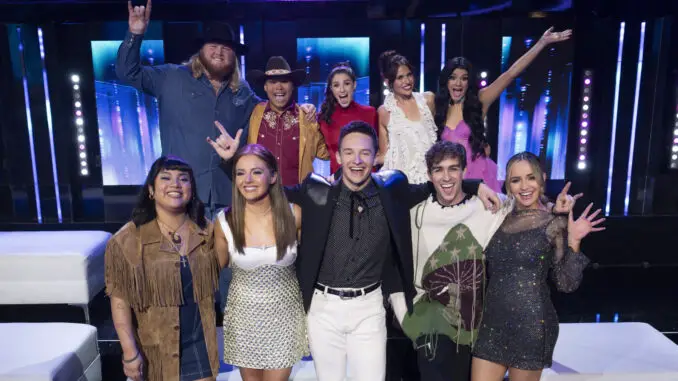 American Idol 2024 Top 10: WILL MOSELEY, TRISTON HARPER, ABI CARTER, MCKENNA BREINHOLT, MIA MATTHEWS, JULIA GAGNON, EMMY RUSSELL, JACK BLOCKER, KAYKO, KAIBRIENNE