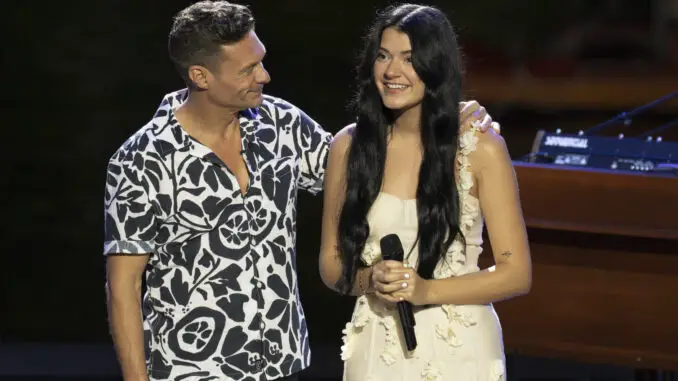 American Idol Top 24 - RYAN SEACREST, MIA MATTHEWS