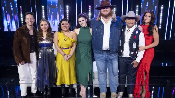 American Idol 2024 - JACK BLOCKER, EMMY RUSSELL, JULIA GAGNON, ABI CARTER, WILL MOSELEY, TRISTON HARPER, MCKENNA BREINHOLT