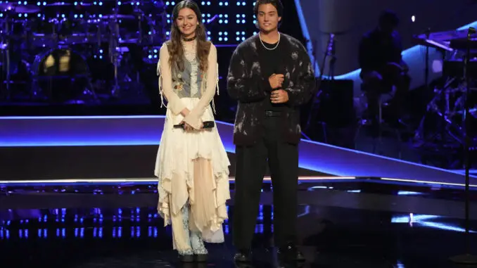 The Voice 25 - Anya True, Kyle Schuesler