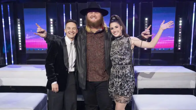 JACK BLOCKER, WILL MOSELEY, ABI CARTER - American Idol 2024 Top 3