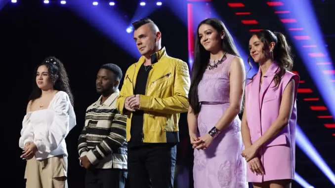 Serenity Arce, Tae Lewis, Bryan Olesen, Madison Curbelo, Maddi Jane - The Voice 25