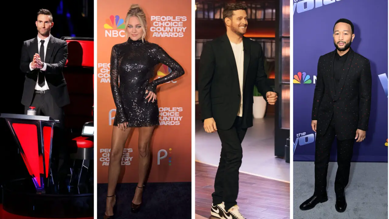 The Voice 27 - Adam Levine, Kelsea Ballerini, Michael Buble, John Legend