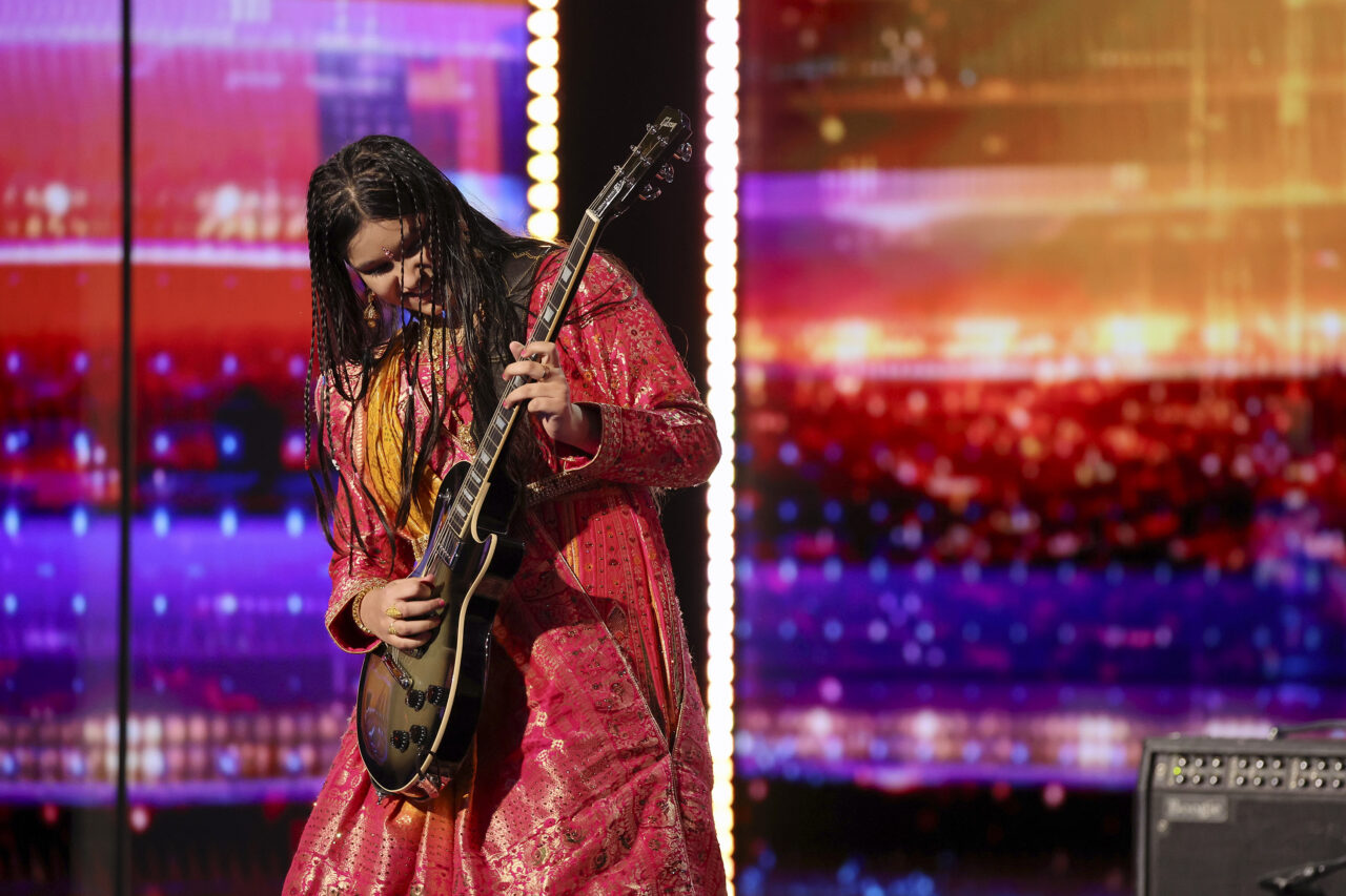 America's Got Talent Ten Year Old Guitarist SLAYS with Heavy Metal Cover