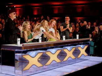 Howie Mandel, Heidi Klum, Sara Hughes, Kelly Cheng, Simon Cowell - America's Got Talent 2024
