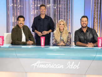 LIONEL RICHIE, RYAN SEACREST, CARRIE UNDERWOOD, LUKE BRYAN - American Idol 2025