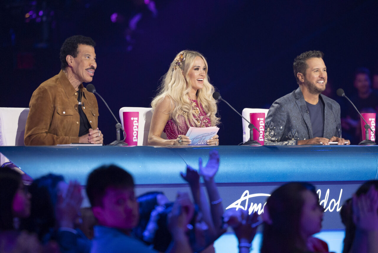 LIONEL RICHIE, CARRIE UNDERWOOD, LUKE BRYAN - American Idol 2025