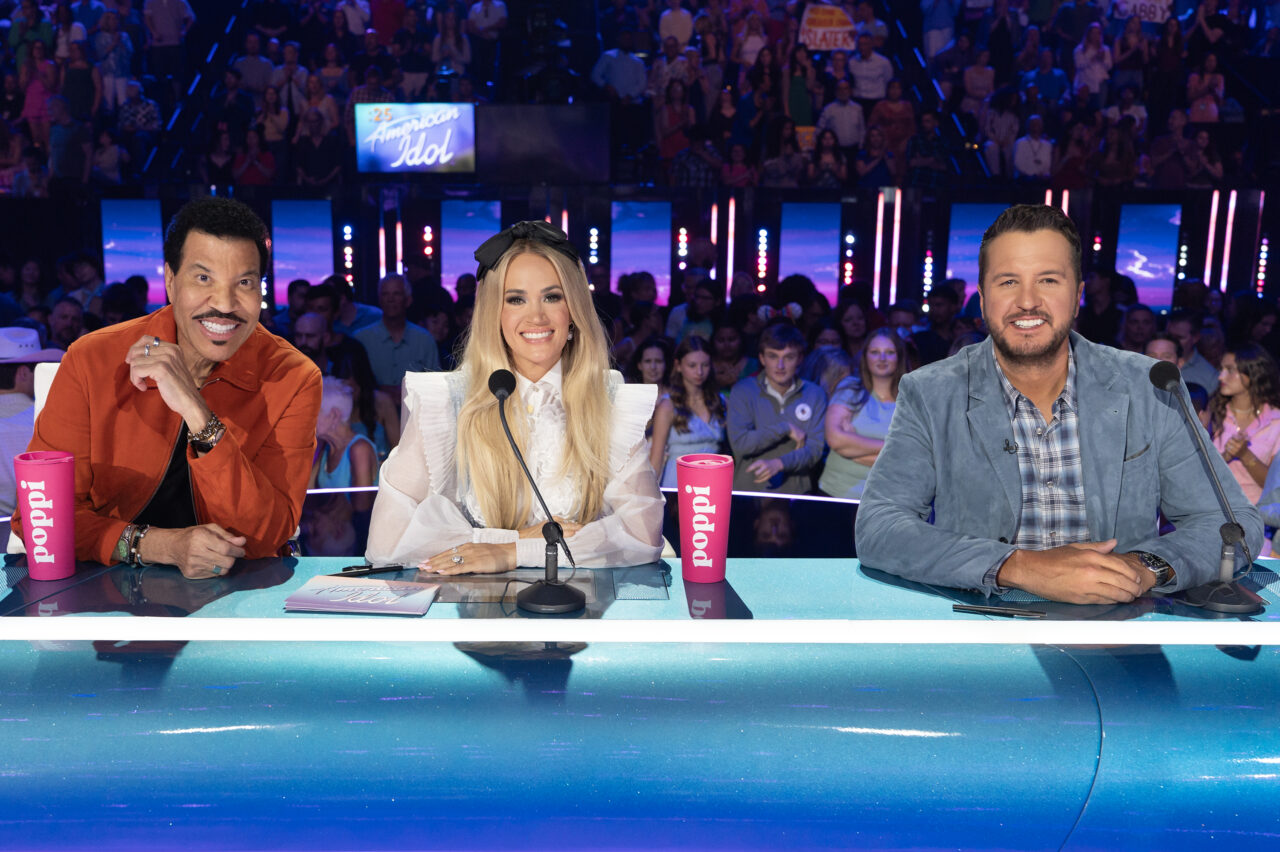LIONEL RICHIE, CARRIE UNDERWOOD, LUKE BRYAN - American Idol 2025