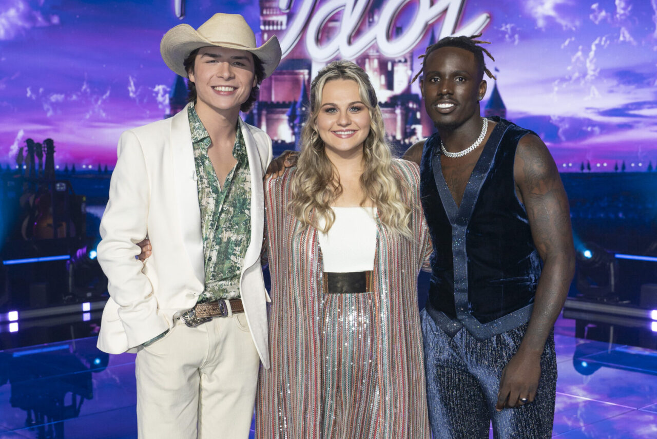 JOHN FOSTER, BREANNA NIX, JAMAL ROBERTS - American Idol 2025