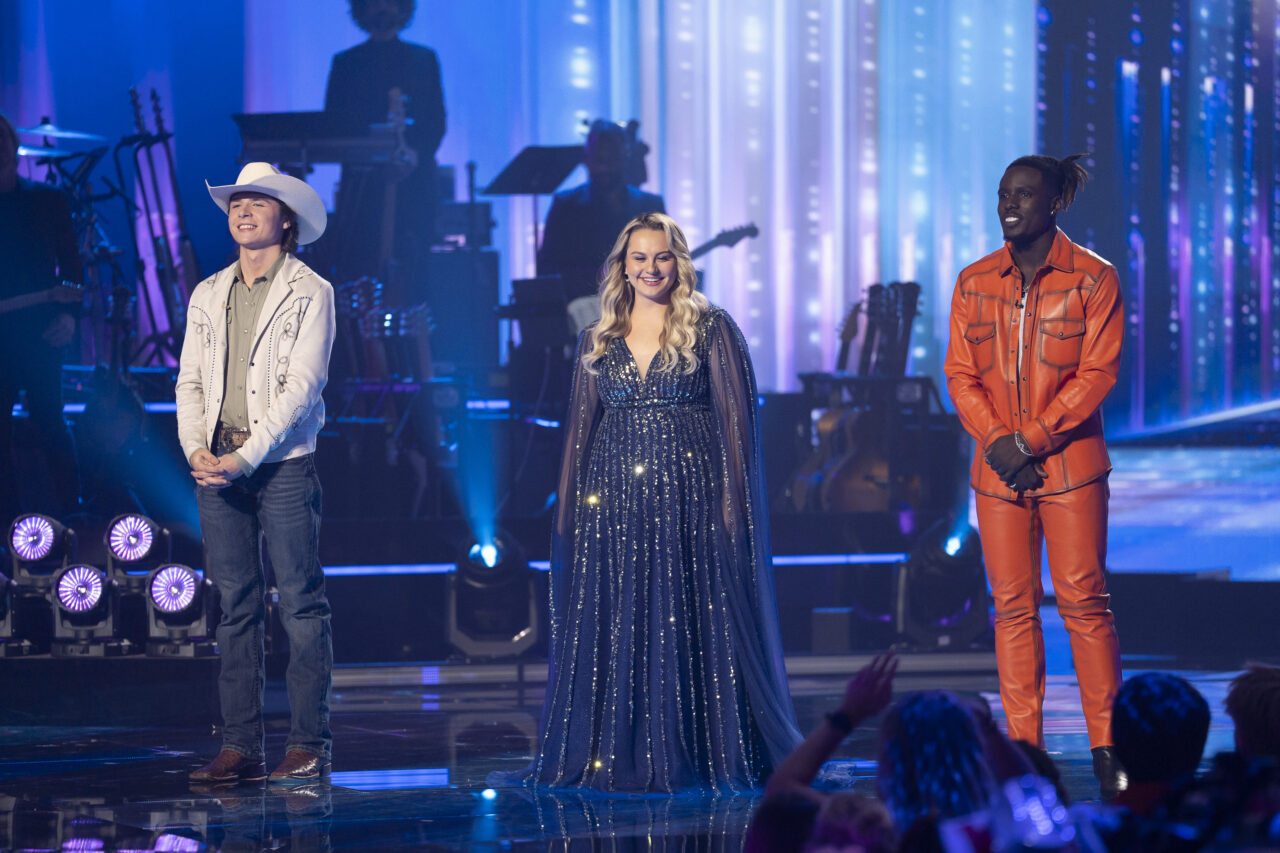 JOHN FOSTER, BREANNA NIX, JAMAL ROBERTS - American Idol 2025 Finale