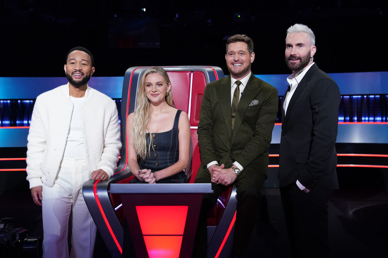 John Legend, Kelsea Ballerini, Michael Bublé, Adam Levine - The Voice 27 Playoffs