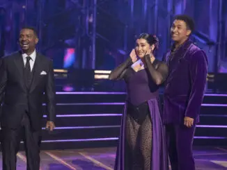 ALFONSO RIBEIRO, LAUREN JAUREGUI, BRANDON ARMSTRONG - Dancing with the Stars 34