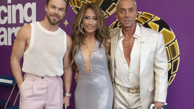 DEREK HOUGH, CARRIE ANN INABA, BRUNO TONIOLI - Dancing with the Stars 34