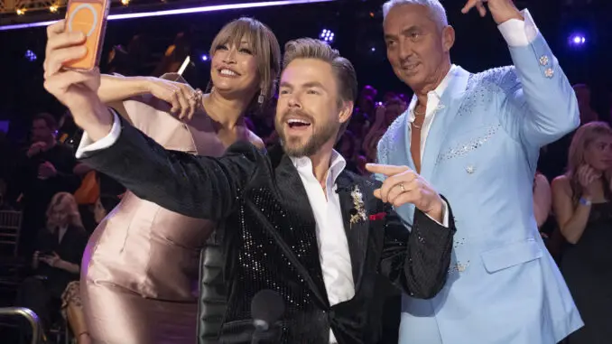 CARRIE ANN INABA, DEREK HOUGH, BRUNO TONIOLI - Dancing with the Stars 34
