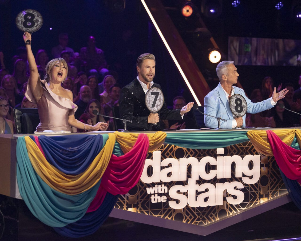 CARRIE ANN INABA, DEREK HOUGH, BRUNO TONIOLI - Dancing with the Stars 34