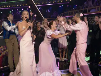 JAN RAVNIK, JULIANNE HOUGH, JORDAN CHILES, WITNEY CARSON, WHITNEY LEAVITT, MARK BALLAS, PASHA PASHKOV - Dancing with the Stars 34