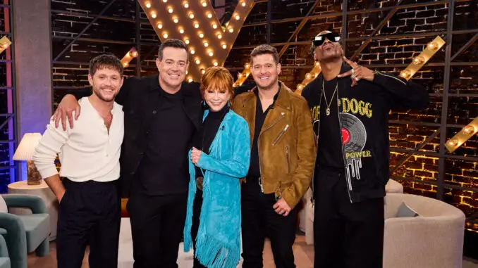 Niall Horan, Carson Daly, Reba McEntire, Michael Bublé, Snoop Dogg -- The Voice 28