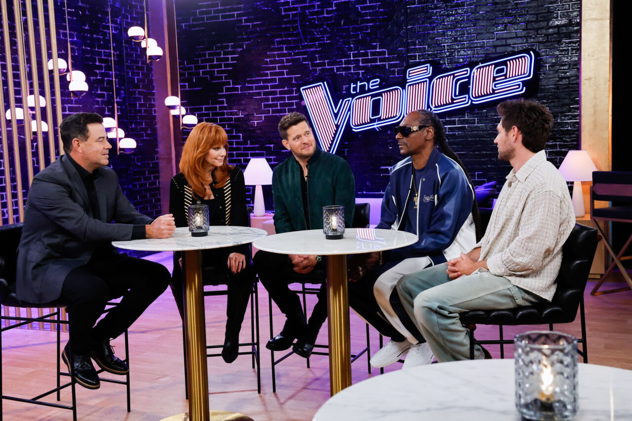 Carson Daly, Reba McEntire, Michael Bublé, Snoop Dogg, Niall Horan - The Voice 28