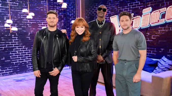 Michael Bublé, Reba McEntire, Snoop Dogg, Niall Horan - The Voice 28