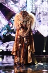 THE MASKED SINGER: Lion in the all-new “Five Masks No More” episode of THE MASKED SINGER airing Wednesday, Jan. 16 (9:00-10:00 PM ET/PT) on FOX. © 2019 FOX Broadcasting. CR: Michael Becker / FOX.