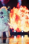 THE MASKED SINGER: Monster in the all-new “Five Masks No More” episode of THE MASKED SINGER airing Wednesday, Jan. 16 (9:00-10:00 PM ET/PT) on FOX. © 2019 FOX Broadcasting. CR: Michael Becker / FOX.