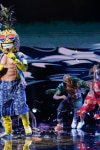 THE MASKED SINGER: Pineapple in the "New Masks on the Block" episode of  THE MASKED SINGER airing Wednesday, Jan. 9 (9:00-10:00 PM ET/PT) on FOX. © 2019 FOX Broadcasting. CR: Michael Becker / FOX.