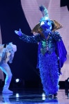 THE MASKED SINGER: Peacock in the “Touchy Feely Clues” episode of THE MASKED SINGER airing Wednesday, Feb. 6 (9:00-10:00 PM ET/PT) on FOX. © 2019 FOX Broadcasting. CR: Michael Becker / FOX.
