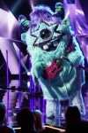 THE MASKED SINGER: Monster in the “All Together Now” episode of THE MASKED SINGER airing Wednesday, Feb. 13 (9:00-10:00 PM ET/PT) on FOX. © 2019 FOX Broadcasting. Cr: Michael Becker / FOX.