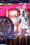 THE MASKED SINGER: Rabbit in the “All Together Now” episode of THE MASKED SINGER airing Wednesday, Feb. 13 (9:00-10:00 PM ET/PT) on FOX. Cr: Michael Becker / FOX.  © 2019 FOX Broadcasting.