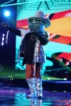 THE MASKED SINGER: Hippo in the "Mask On Face Off" series premiere of THE MASKED SINGER airing Wednesday, Jan 2 (9:00-10:00 PM ET/PT) on FOX. © 2019 FOX Broadcasting.  CR: Michael Becker / FOX.