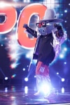 THE MASKED SINGER:  Hippo in the "Mask On Face Off" series premiere of THE MASKED SINGER airing Wednesday, Jan 2 (9:00-10:00 PM ET/PT) on FOX. © 2019 FOX Broadcasting.  CR: Michael Becker / FOX.