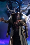THE MASKED SINGER: Deer in the "Mask On Face Off" series premiere of THE MASKED SINGER airing Wednesday, Jan 2 (9:00-10:00 PM ET/PT) on FOX. © 2019 FOX Broadcasting.  CR: Michael Becker / FOX.