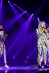 THE FOUR: BATTLE FOR STARDOM: Season one contestant Zhavia (C) performs in the "Week Seven" episode of THE FOUR: BATTLE FOR STARDOM airing Thursday, July 26 (8:00-10:00 PM ET/PT) on FOX. CR: Ray Mickshaw / FOX. © 2018 FOX Broadcasting Co.