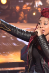 THE FOUR: BATTLE FOR STARDOM: Challenger Lil Bri performs in the "Week Seven" episode of THE FOUR: BATTLE FOR STARDOM airing Thursday, July 26 (8:00-10:00 PM ET/PT) on FOX. CR: Ray Mickshaw / FOX. © 2018 FOX Broadcasting Co.