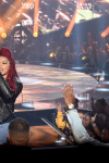 THE FOUR: BATTLE FOR STARDOM: Challenger Lil Bri performs in the "Week Seven" episode of THE FOUR: BATTLE FOR STARDOM airing Thursday, July 26 (8:00-10:00 PM ET/PT) on FOX. CR: Ray Mickshaw / FOX. © 2018 FOX Broadcasting Co.