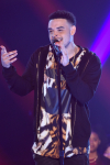 THE FOUR: BATTLE FOR STARDOM: Challenger Ebon Lurks performs in the "Week Seven" episode of THE FOUR: BATTLE FOR STARDOM airing Thursday, July 26 (8:00-10:00 PM ET/PT) on FOX. CR: Ray Mickshaw / FOX. © 2018 FOX Broadcasting Co.
