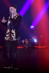 THE FOUR: BATTLE FOR STARDOM: Challenger Ebon Lurks performs in the "Week Seven" episode of THE FOUR: BATTLE FOR STARDOM airing Thursday, July 26 (8:00-10:00 PM ET/PT) on FOX. CR: Ray Mickshaw / FOX. © 2018 FOX Broadcasting Co.