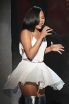 THE FOUR: BATTLE FOR STARDOM: Season one winner, Evvie McKinney performs in the "The Finale" Season Two finale episode of THE FOUR: BATTLE FOR STARDOM airing Thursday, August 2 (8:00-10:00 PM ET/PT) on FOX. CR: Michael Becker / FOX. © 2018 FOX Broadcasting Co.